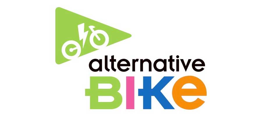 Logos des magasins de trottinettes électriques à Paris : Alternative bike